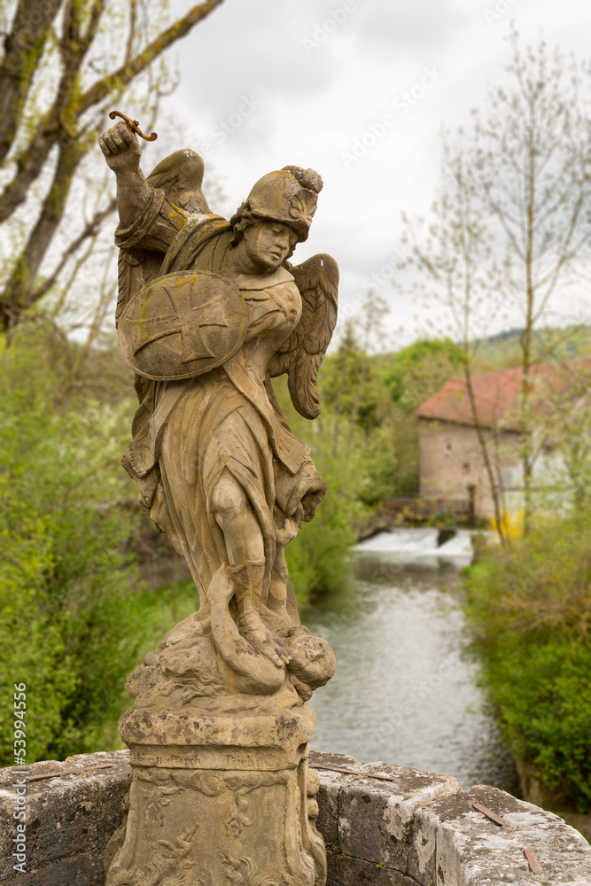 Bridge in Gerlachsheim Germany