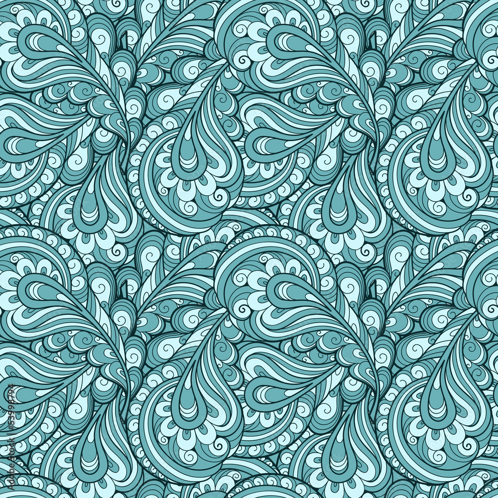 Abstract feather seamless pattern Abstract feather seamless pattern