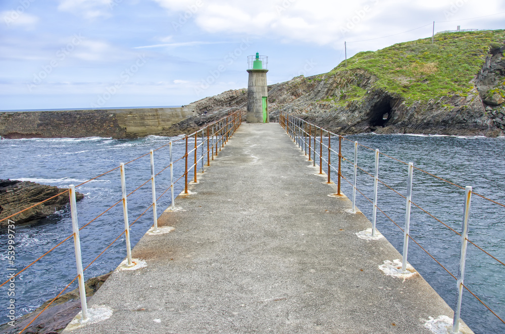 Viavelez lighthouse, Spain