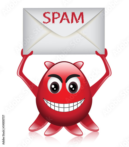 Monster brings spam