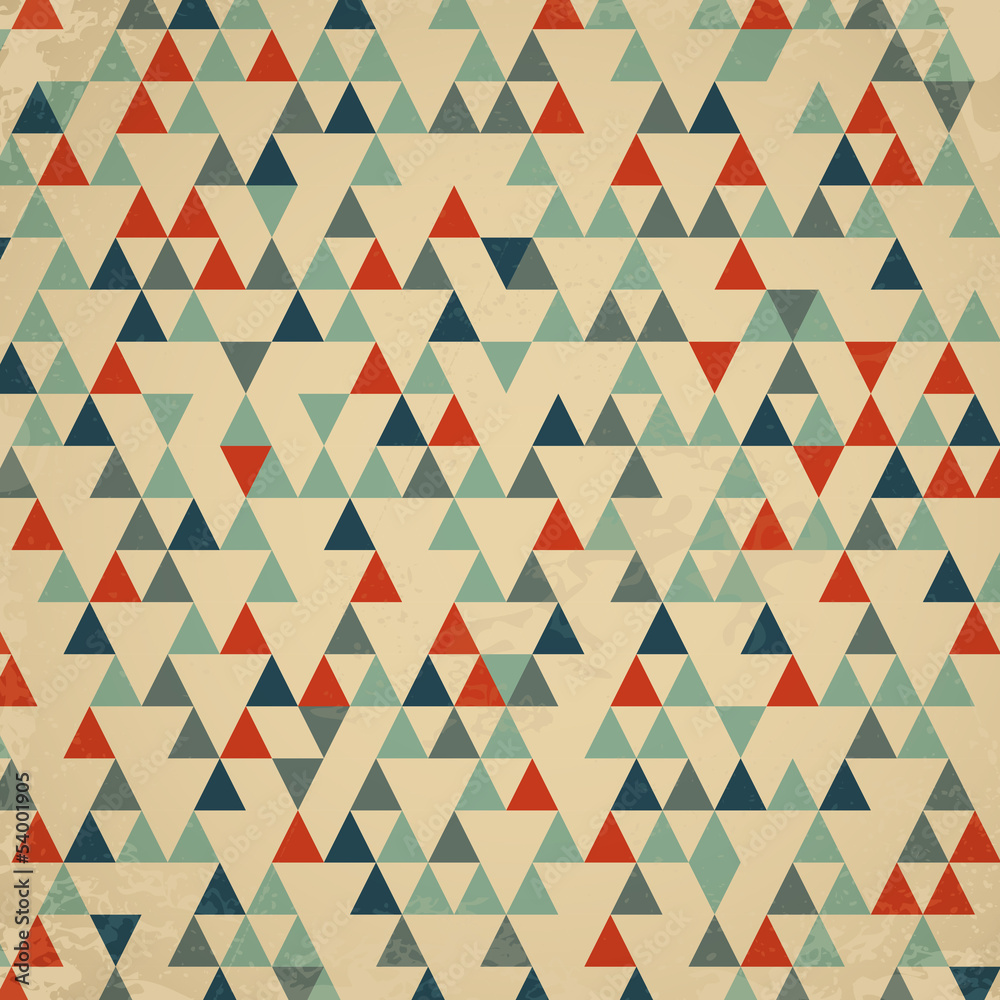 retro triangular background retro triangular background