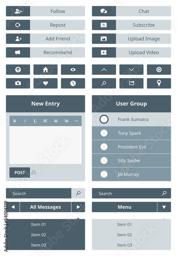 Website user interface form