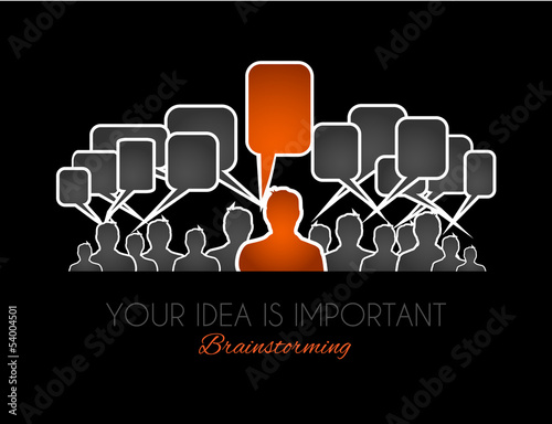 Worldwide communication and social media concept art.