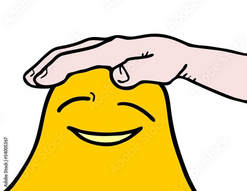 Relax yellow face