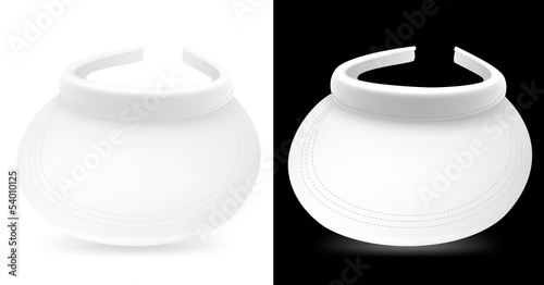 Promo blank visor template