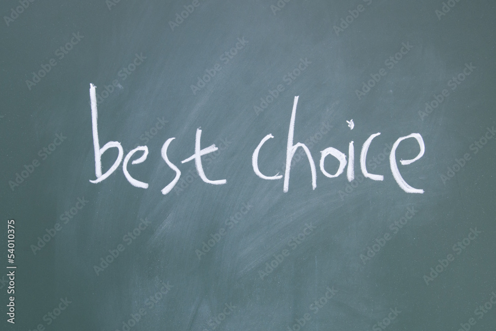 Fototapeta premium best choice sign