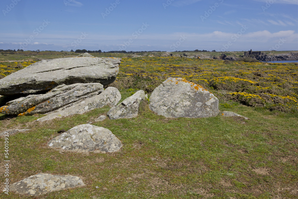 la croix, plage des Sabias, l'Île d'Yeu la croix, plage des Sabias, l'Île d'Yeu