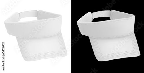 Promo blank visor template