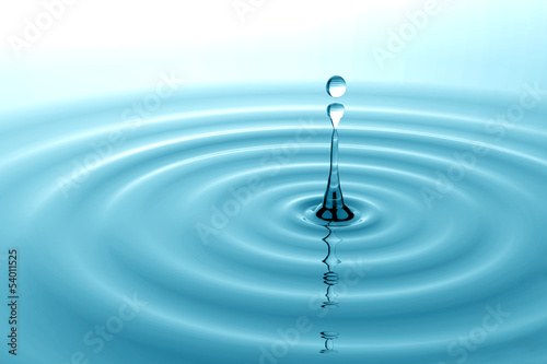 detail of water drop