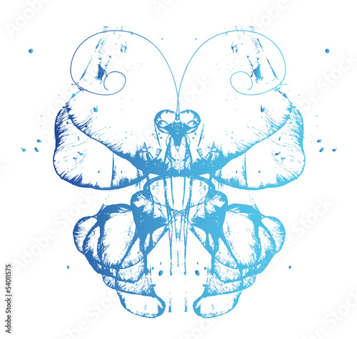 abstract butterfly