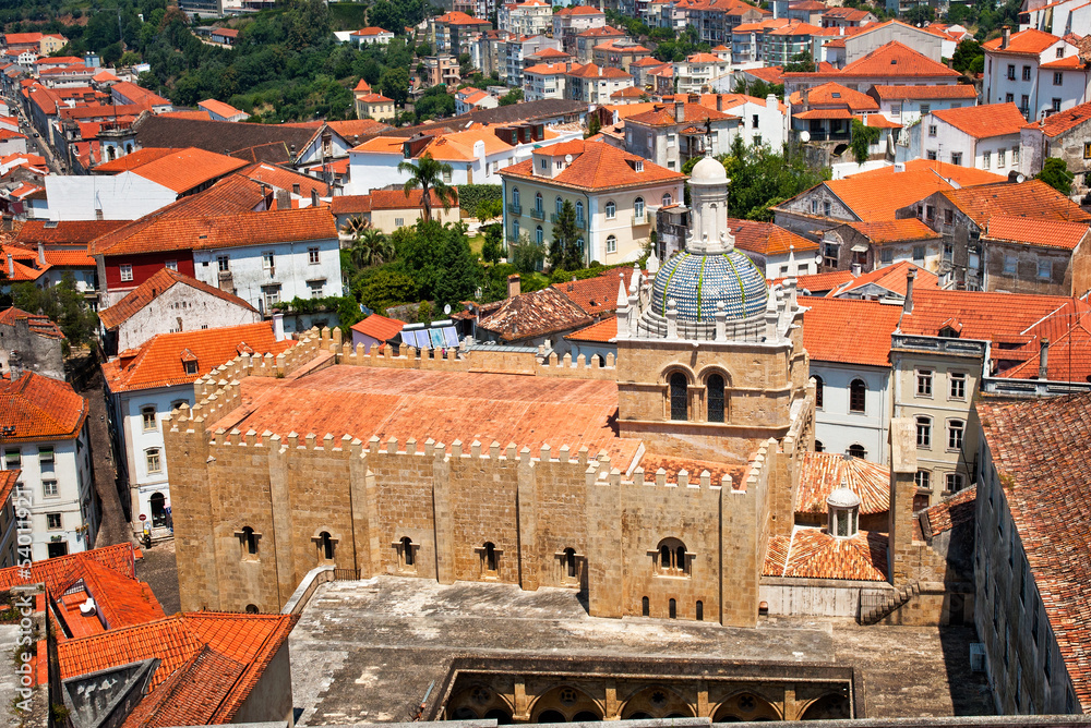 The old town of the city in Portugal Stock Photo Adobe Stock