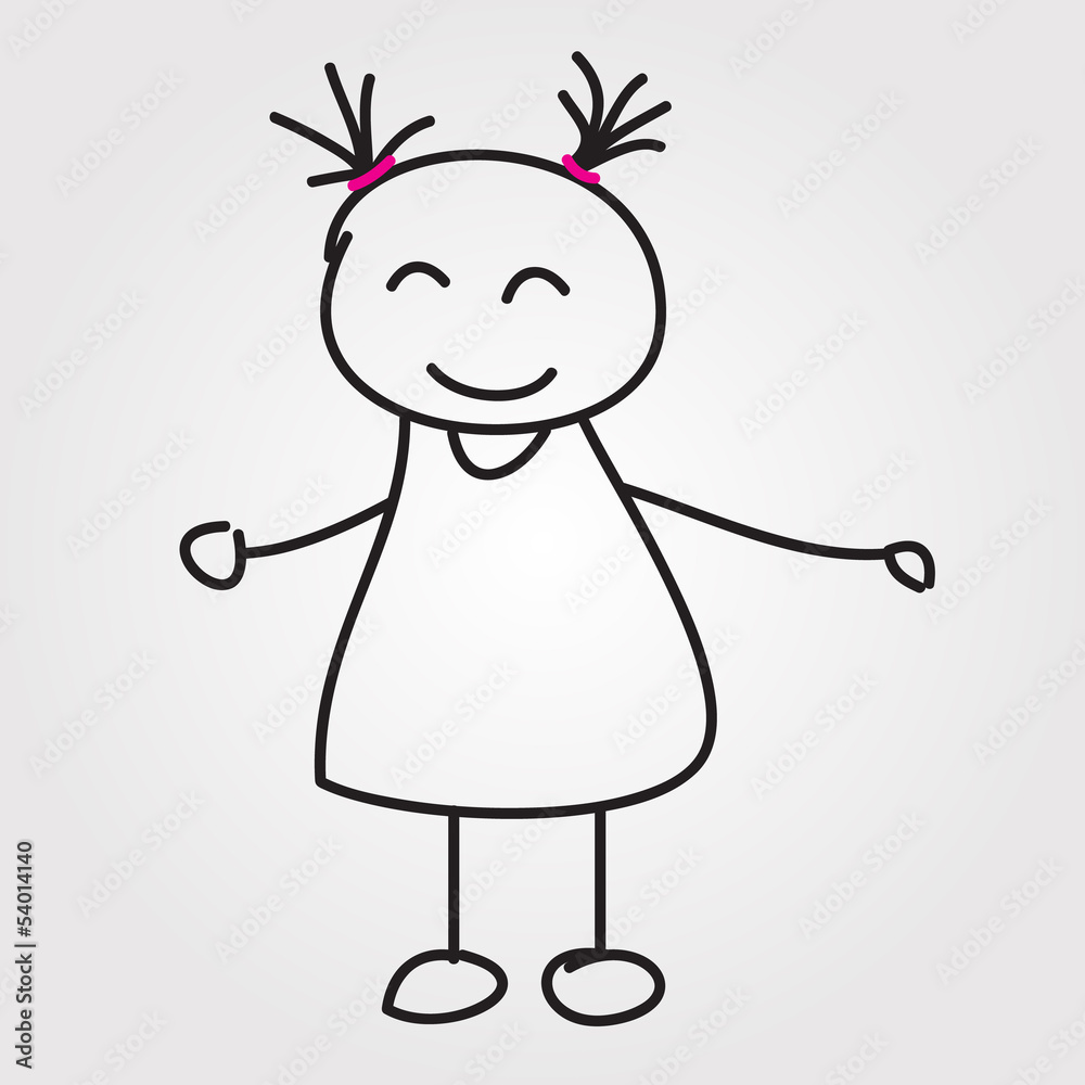 children vector hand drawn children vector hand drawn