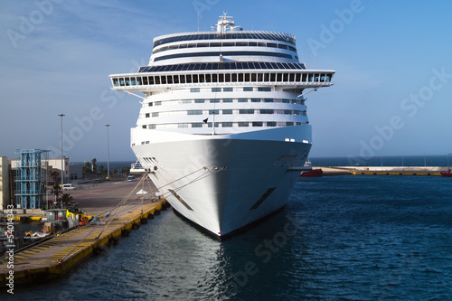 Cruise ship at Piraeus port, Greece