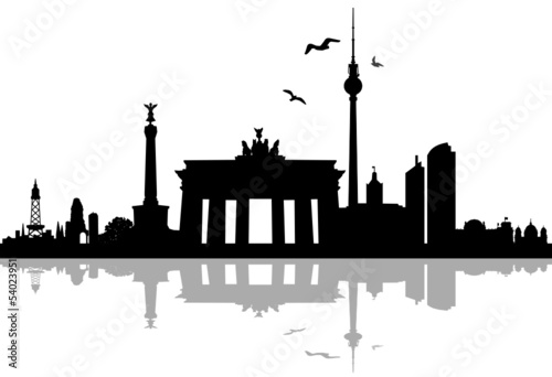 Berlin Skyline Schatten