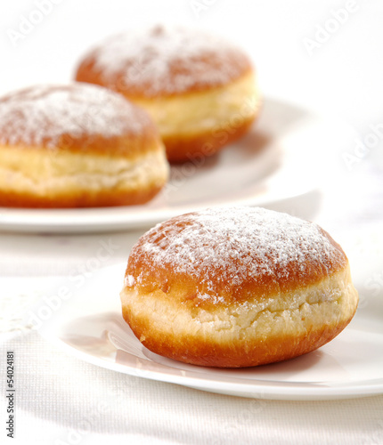 freshly baked donuts