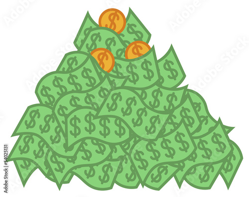 Pile of money