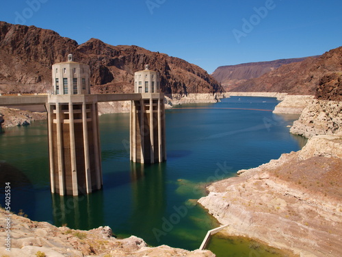 Hoover dam towers