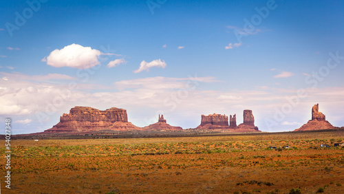 Northern View of Monument Valley photo