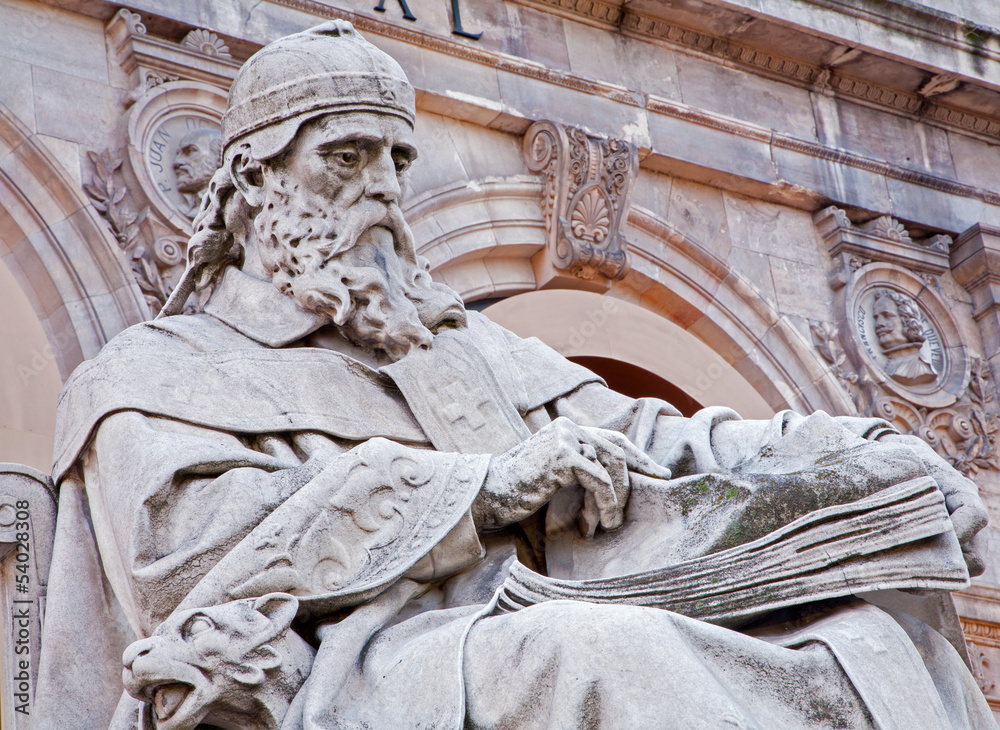 Naklejka premium Madrid - Saint Isidore of Seville