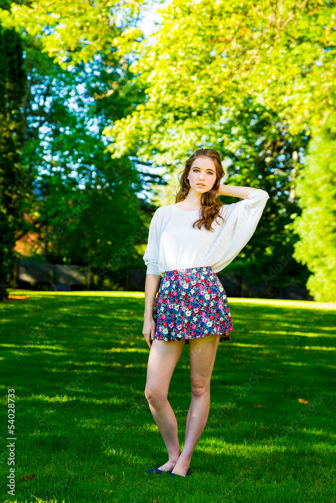 Fashion Portrait Outdoors Fashion Portrait Outdoors