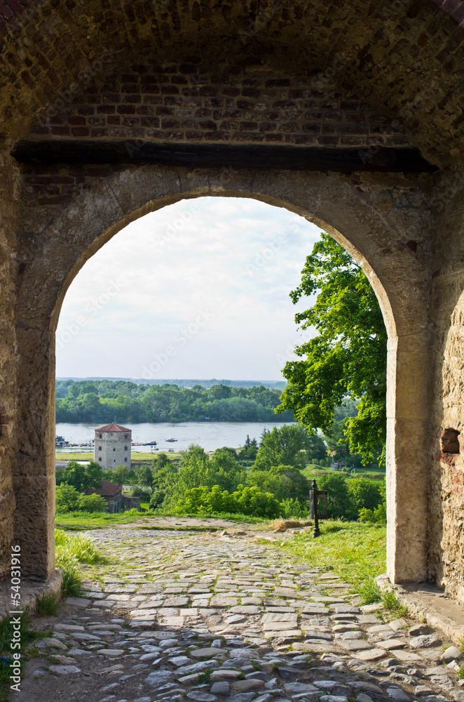 Nebojsa tower - between Kalemegdan fortress and Danube river