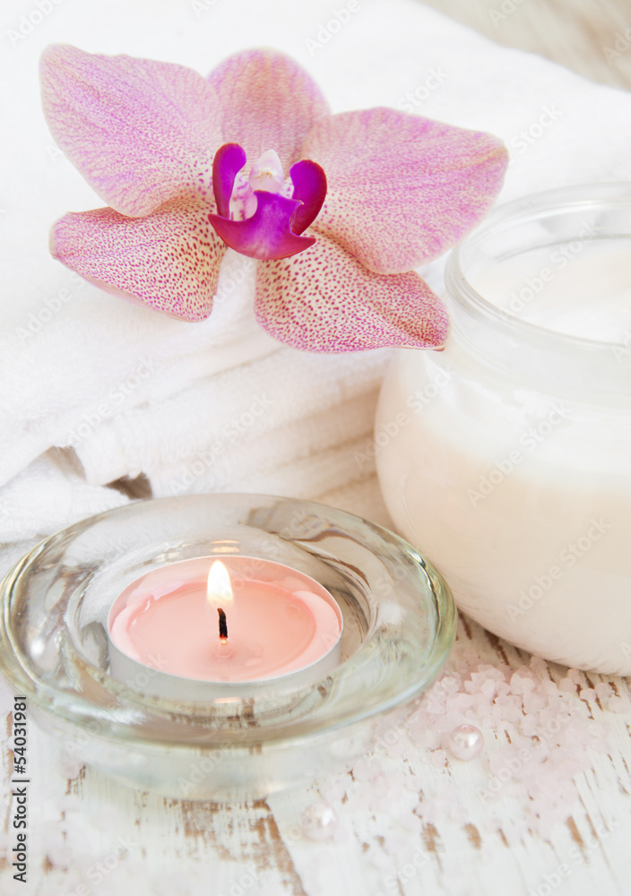 moisturizing cream with pink orchids moisturizing cream with pink orchids