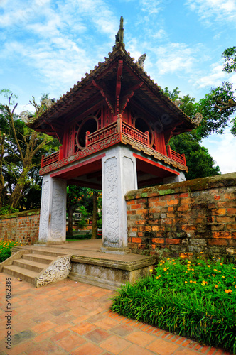The Temple of Literature in HaNoi, Vietnam
