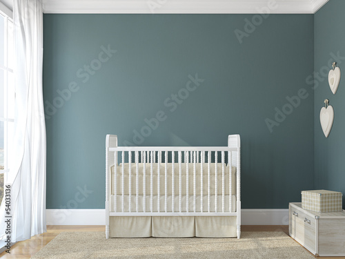 Fototapeta Naklejka Na Ścianę i Meble -  Interior of nursery.