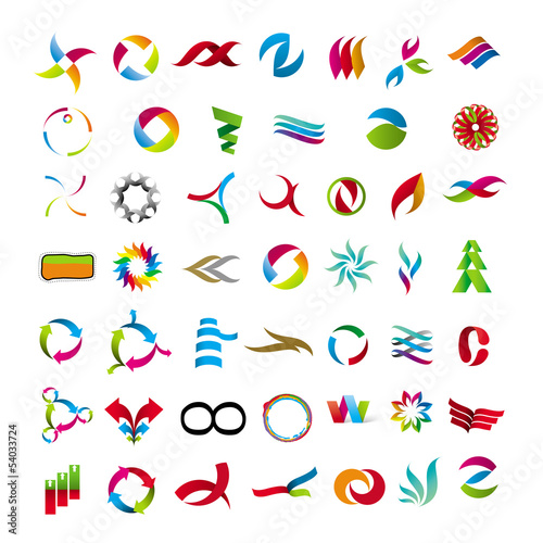 universal collection of abstract icons