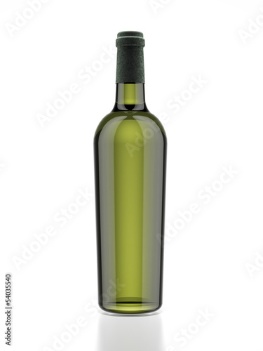Obraz na płótnie bottle of white wine w salonie