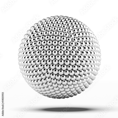 ball of metal spheres