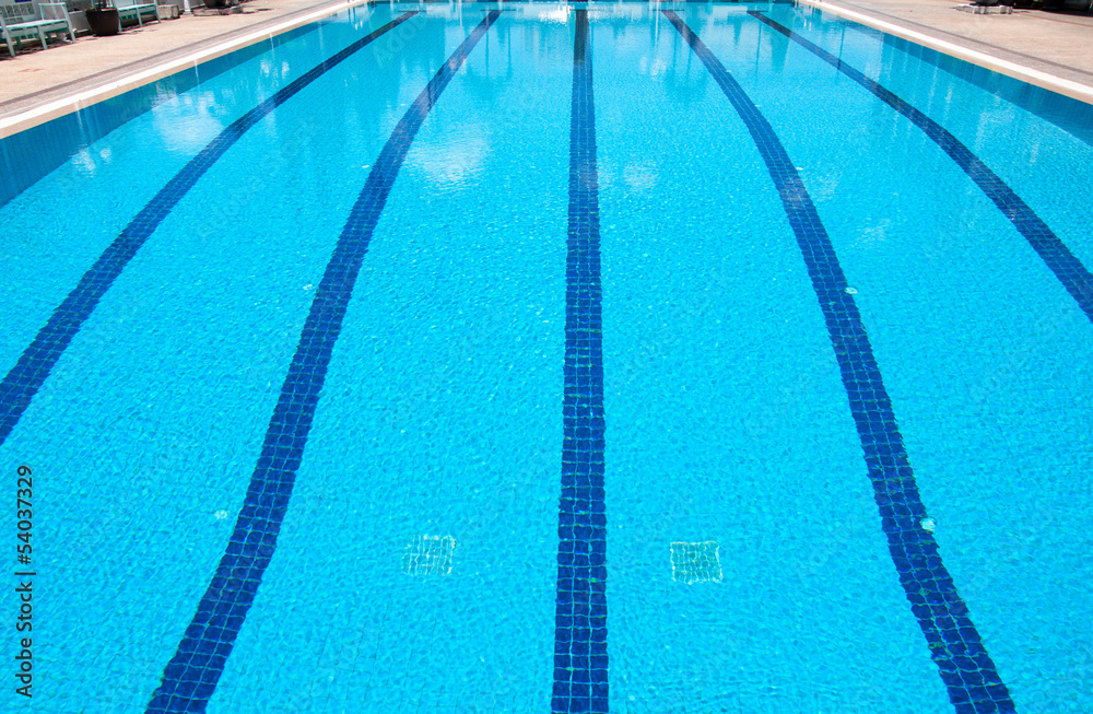 swimming pool at sport center