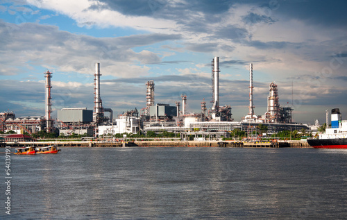 Oil refinery factory at Thailand © CasanoWa Stutio