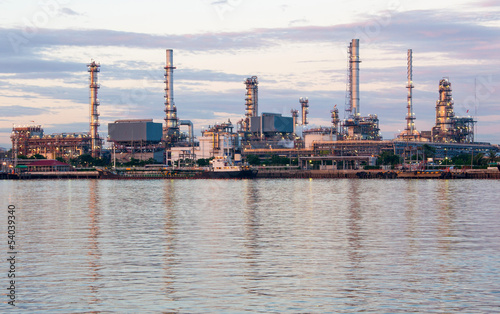 Oil refinery factory at Thailand © CasanoWa Stutio