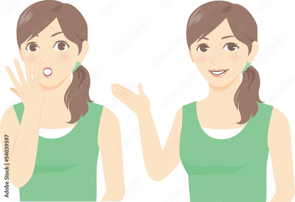 女性の表情4 女性の表情4