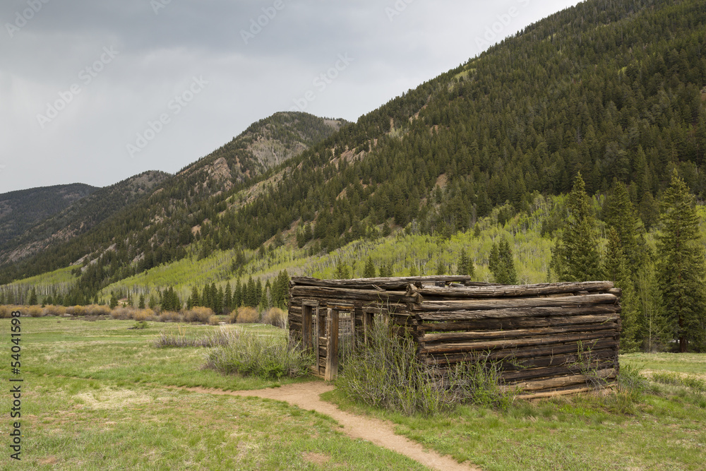 Mountain Ghost Town