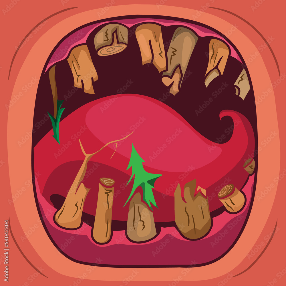teeth out of the trees and firs teeth out of the trees and firs