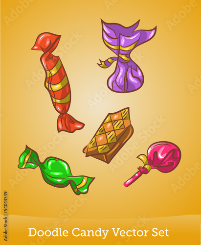 Doodle candy set