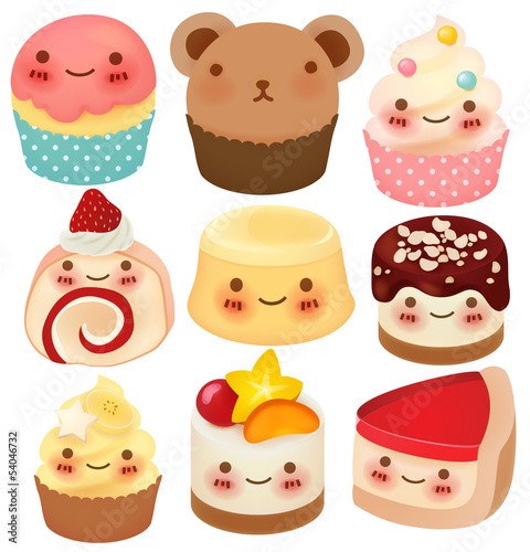 Collection of Cute Dessert