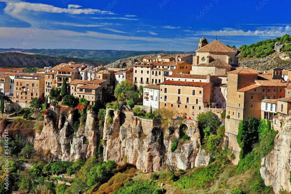 Cuenca.Spain. lost in cliffs