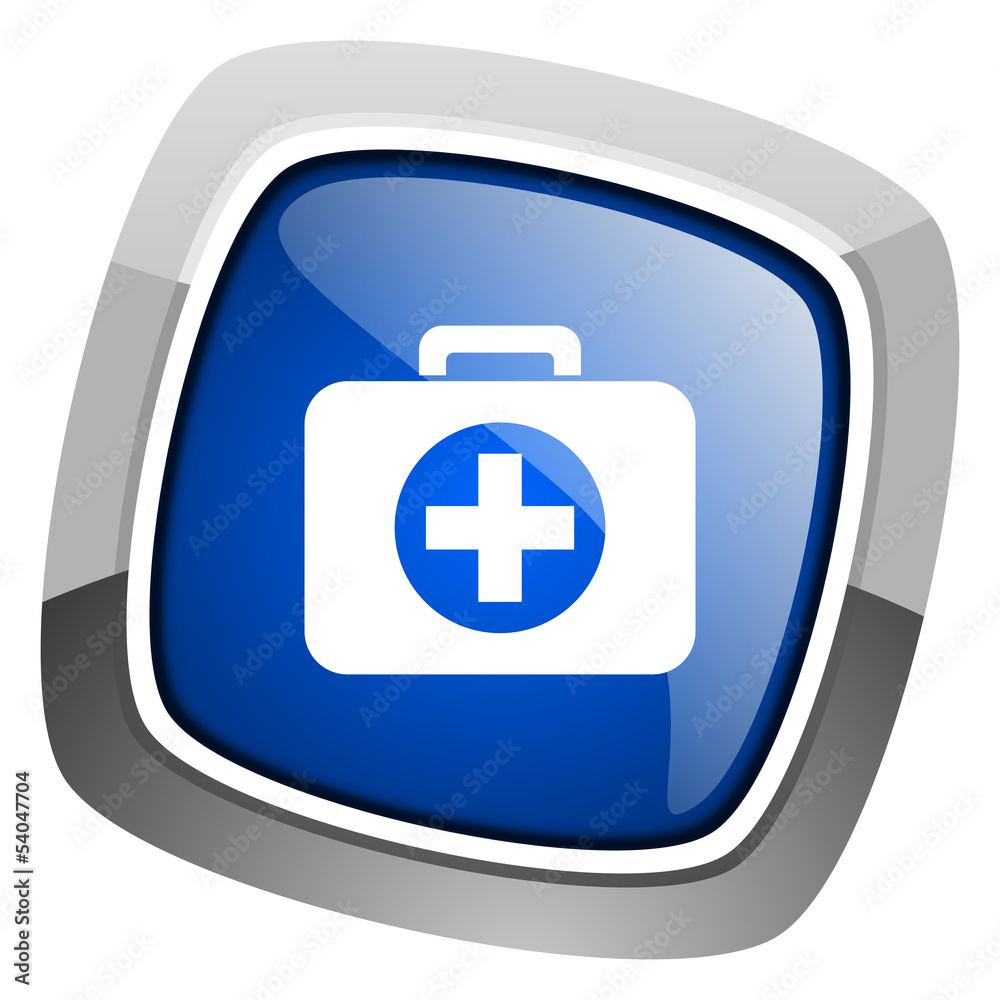 Obraz premium first aid kit icon