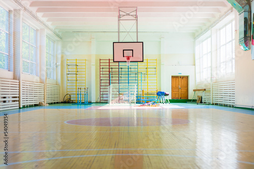 Sport complex in Russian school