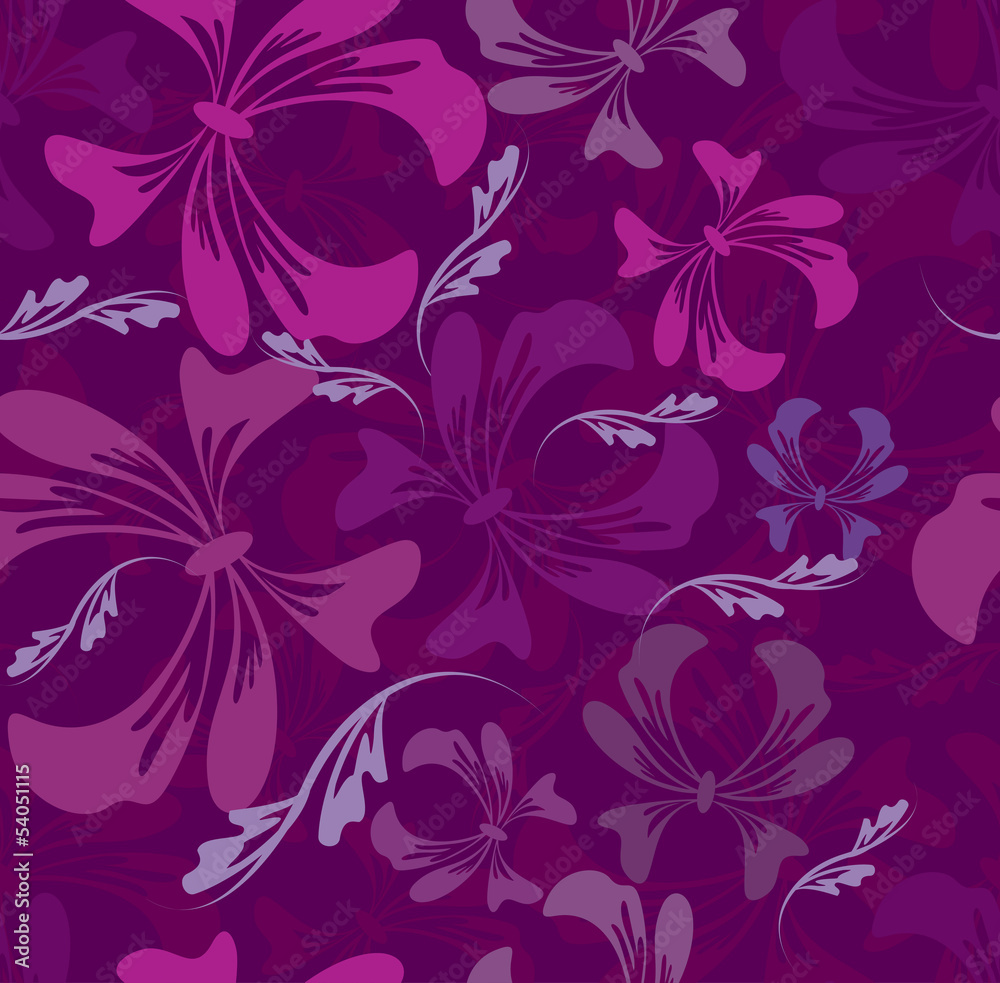 Seamless floral background Seamless floral background