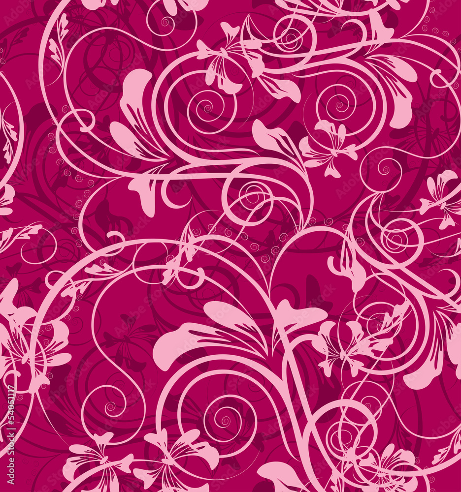 Seamless floral background Seamless floral background