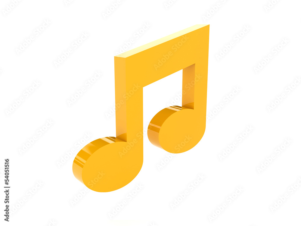 Note icon over white background. Concept 3D illustration. Note icon over white background. Concept 3D illustration.