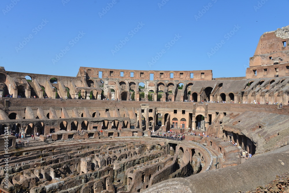 Inside the Colosseum, Rome