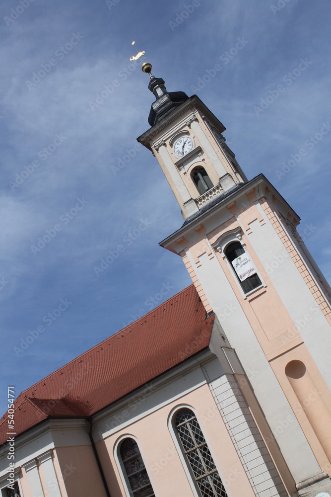 Barocke Stadtkirche von Lindow(Mark)