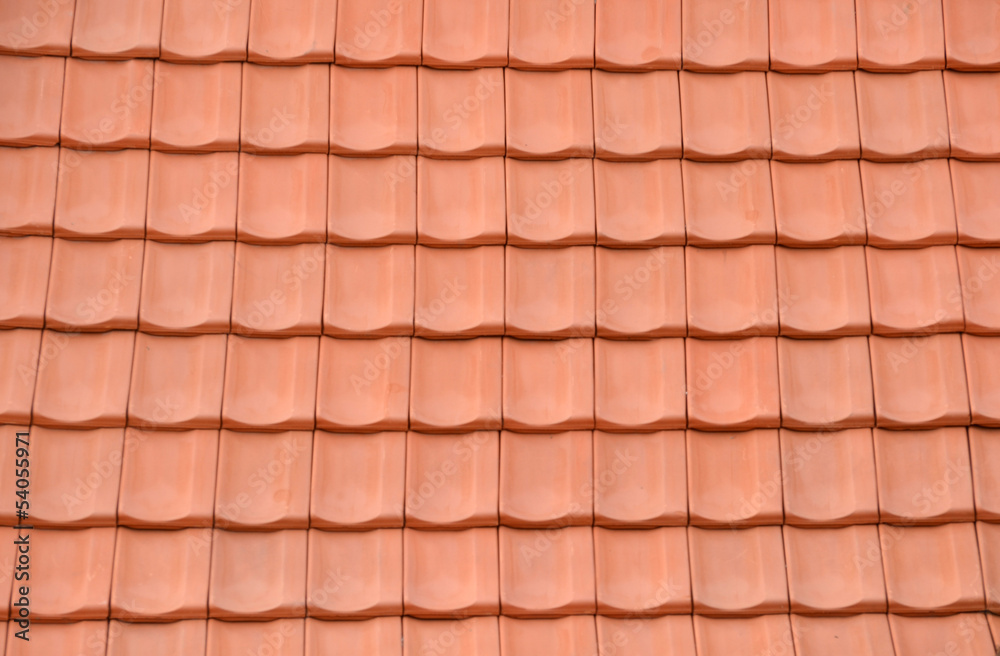 New roof tiles texture