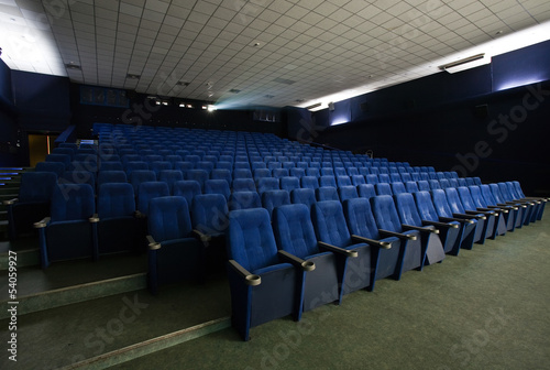 empty movie theater © Ryzhkov Oleksandr