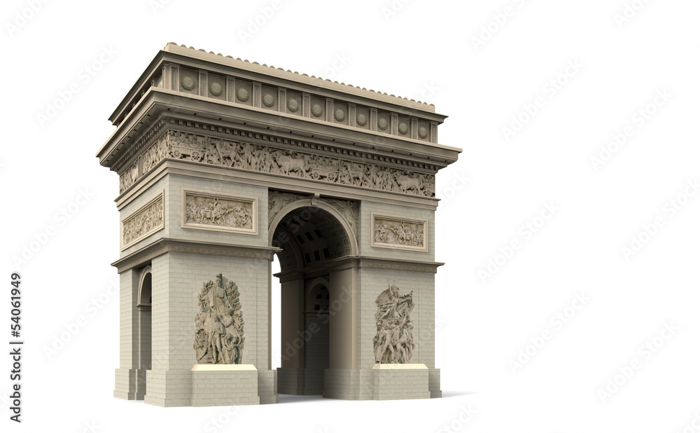 Obraz premium Arc de Triomphe, Paris